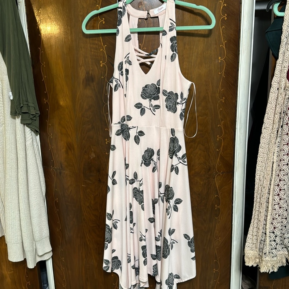 Candies pink flower dress